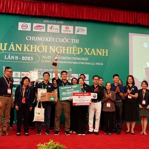 Phân bón Cà Mau tiếp sức cuộc thi “Dự án Khởi nghiệp xanh”