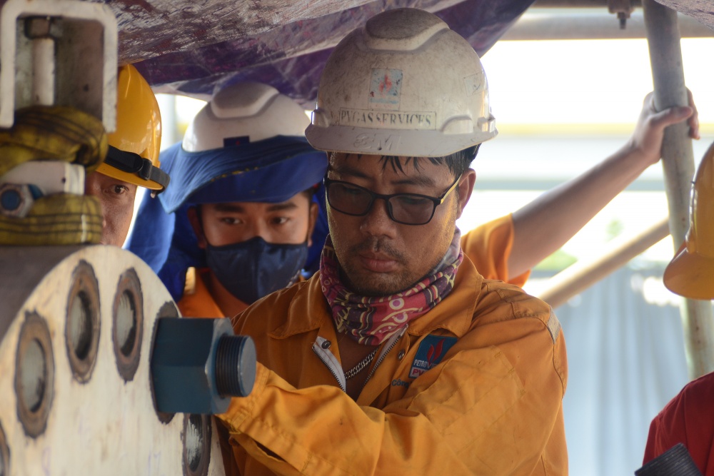 Tác phẩm dự thi "Petrovietnam trong tôi": Ảnh đơn của tác giả Bùi Duy Lộc (PV GAS)