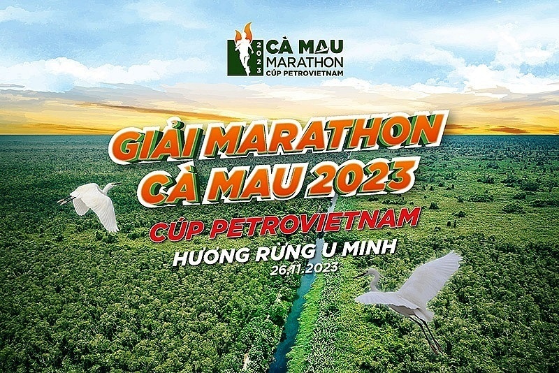 Hơn 6.100 VĐV tham gia Giải chạy Đất Mũi Marathon Cà Mau 2023 - Cúp Petrovietnam