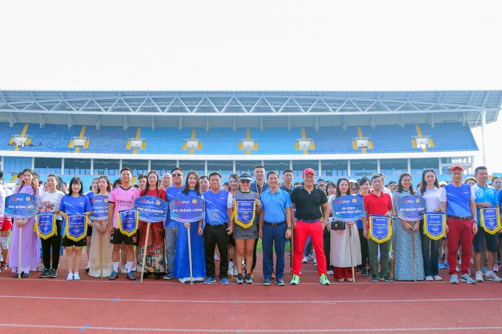 Hội thao PVI khu vực miền Bắc thành công tốt đẹp