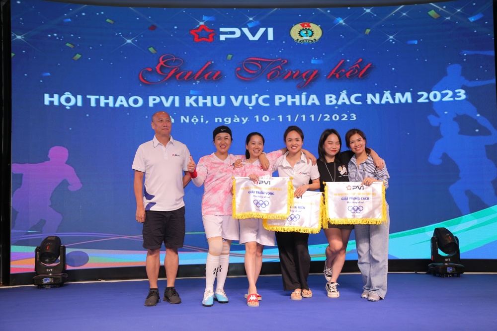 Hội thao PVI khu vực miền Bắc thành công tốt đẹp