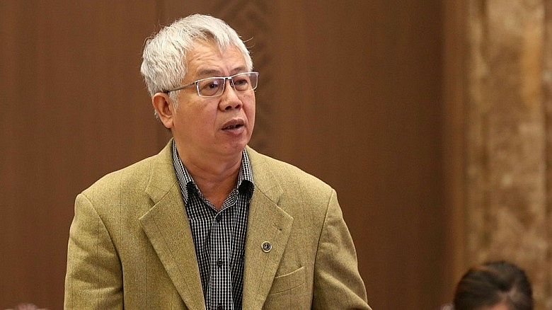 TS Nguyễn Đức Kiên phát biểu tại Hội thảo.