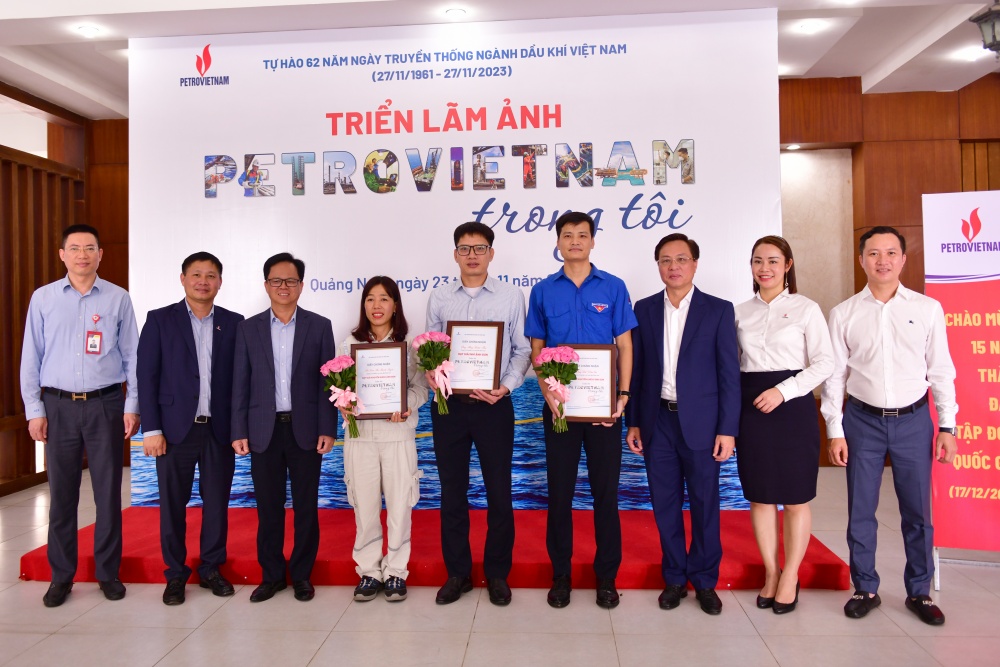 Triển lãm và trao giải cuộc thi ảnh “Petrovietnam trong tôi” khu vực miền Trung