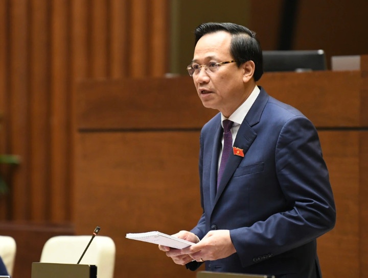 Bộ trưởng Bộ Lao động - Thương binh và Xã hội Đào Ngọc Dung (Ảnh: Minh Châu).