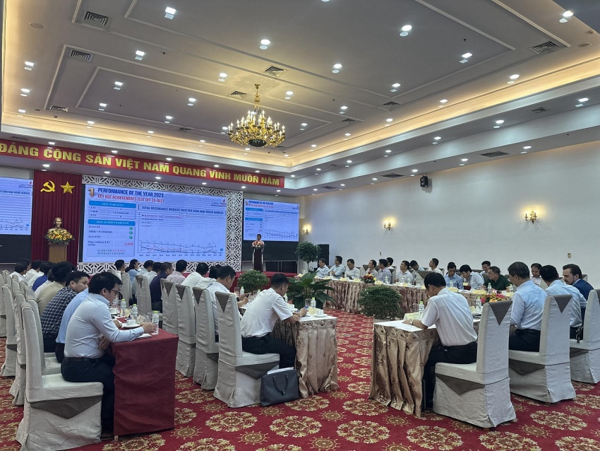 BIENDONG POC hoàn thành xuất sắc công tác An toàn - Sức khỏe - Môi trường năm 2023