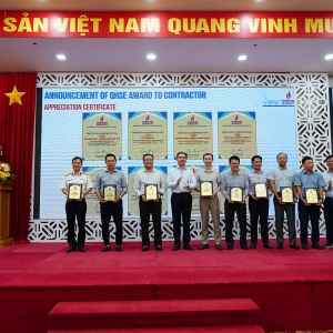 BIENDONG POC hoàn thành xuất sắc công tác An toàn - Sức khỏe - Môi trường năm 2023