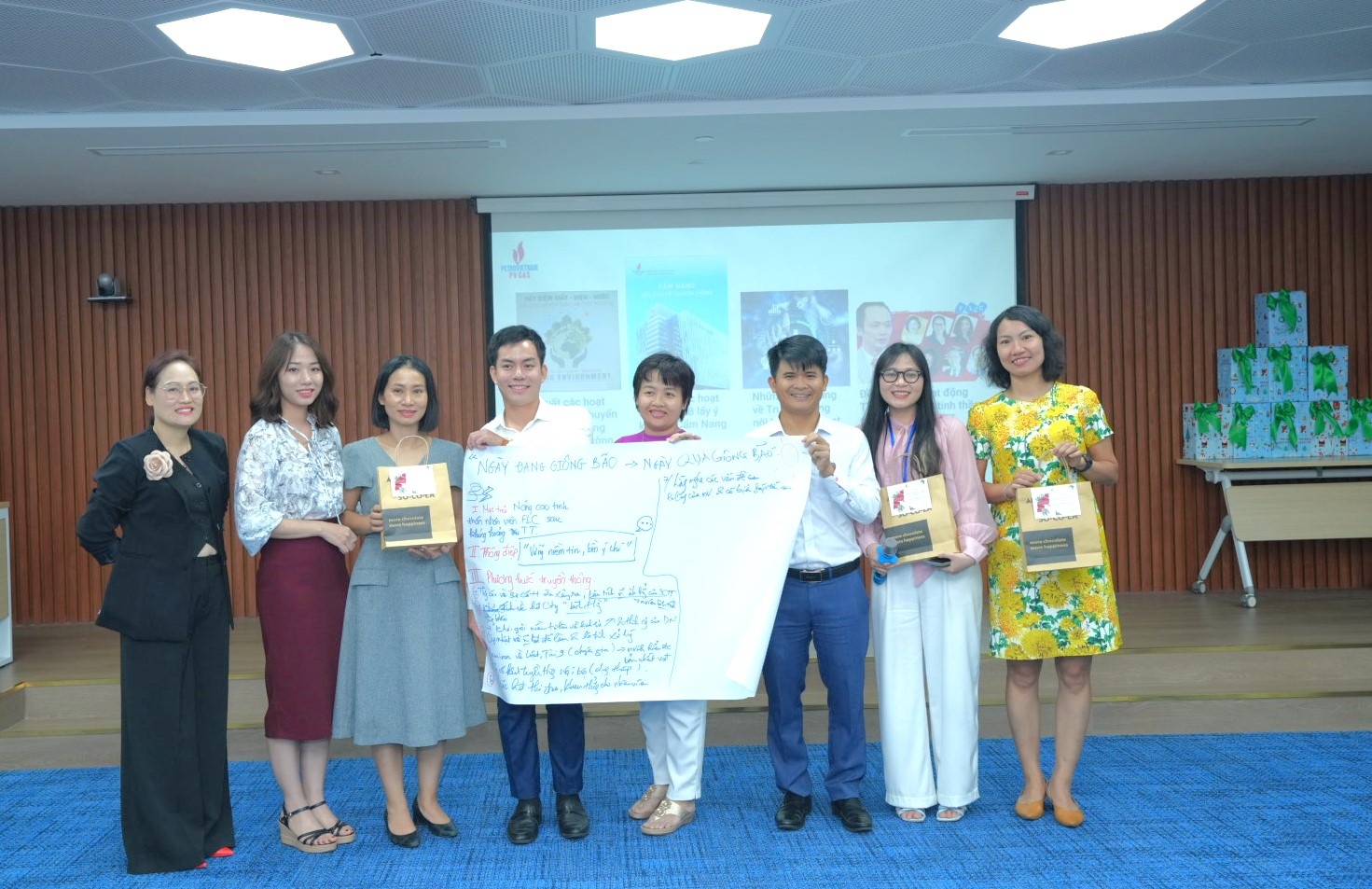 Hình 4. Hoạt động tham luận của các nhóm