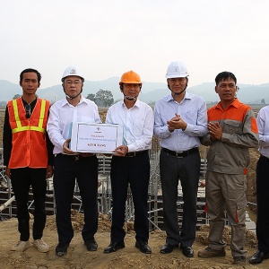 Động viên các đơn vị thi công xuyên Tết Dự án đường dây 500kV mạch 3