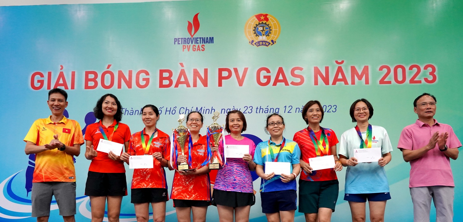 Hình 2. Giải bóng bàn PV GAS 2023