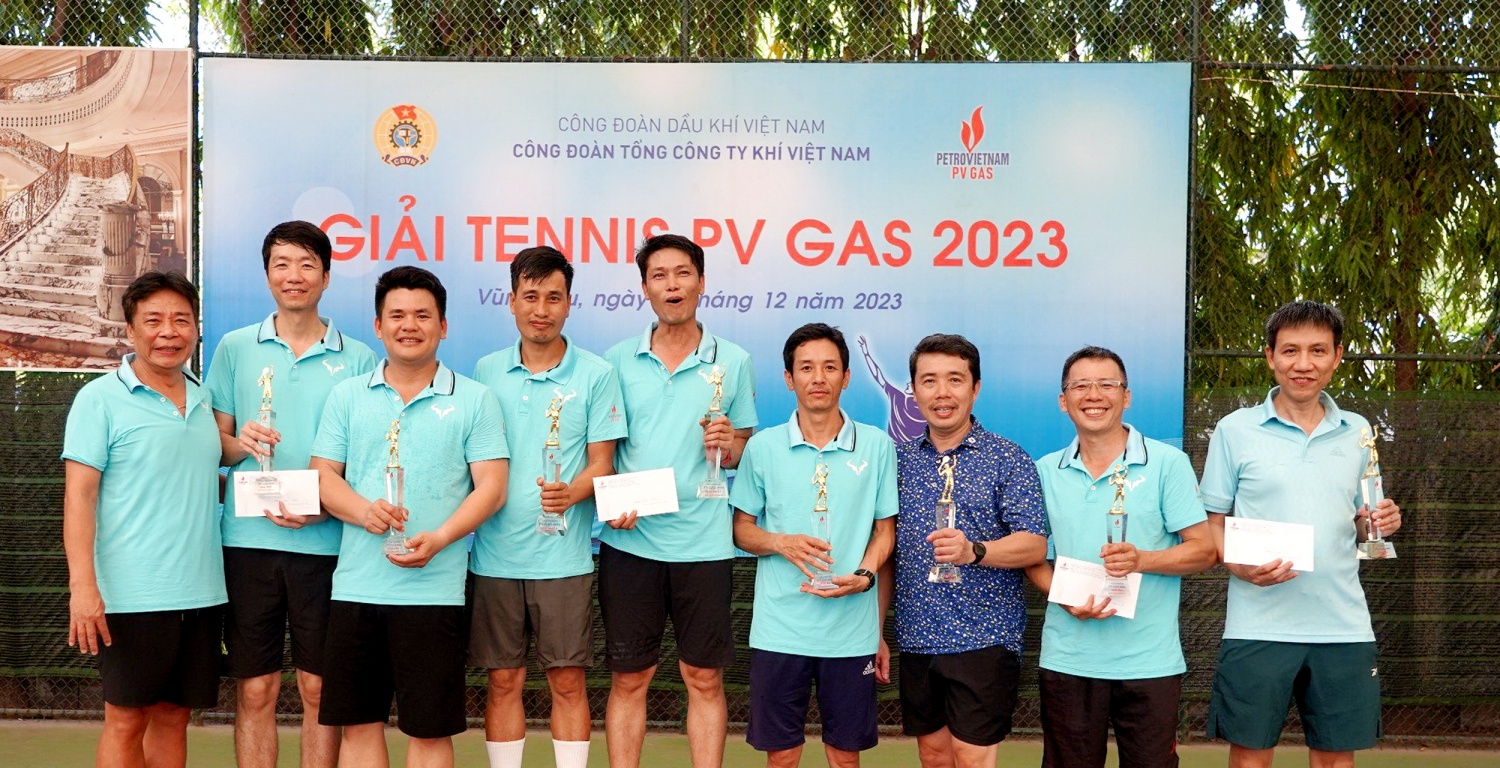 Hình 3. Giải tennis PV GAS 2023