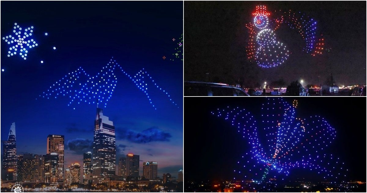 Hà Nội sẽ có màn trình diễn ánh sáng với 2.024 flycam vào đêm Giao thừa