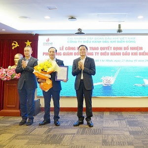 Công bố quyết định bổ nhiệm Phó Tổng Giám đốc BIENDONG POC