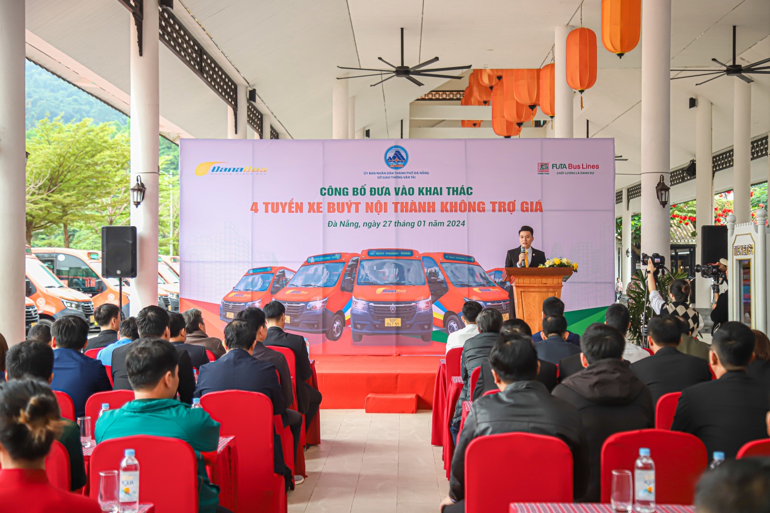 Đà Nẵng có tuyến xe buýt mới từ sân bay đến Sun World Ba Na Hills