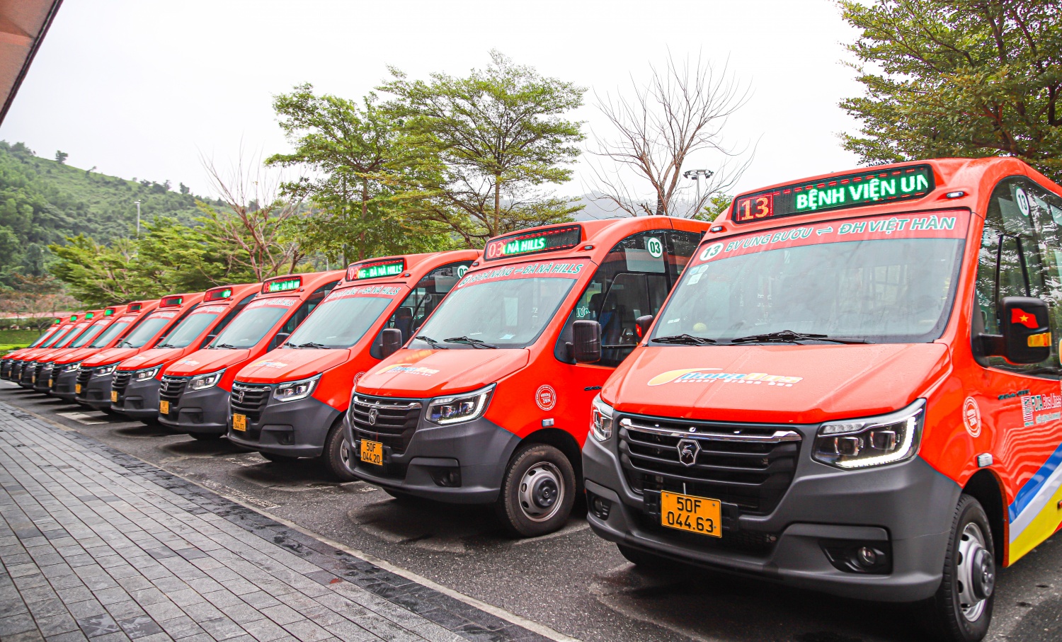 Đà Nẵng có tuyến xe buýt mới từ sân bay đến Sun World Ba Na Hills