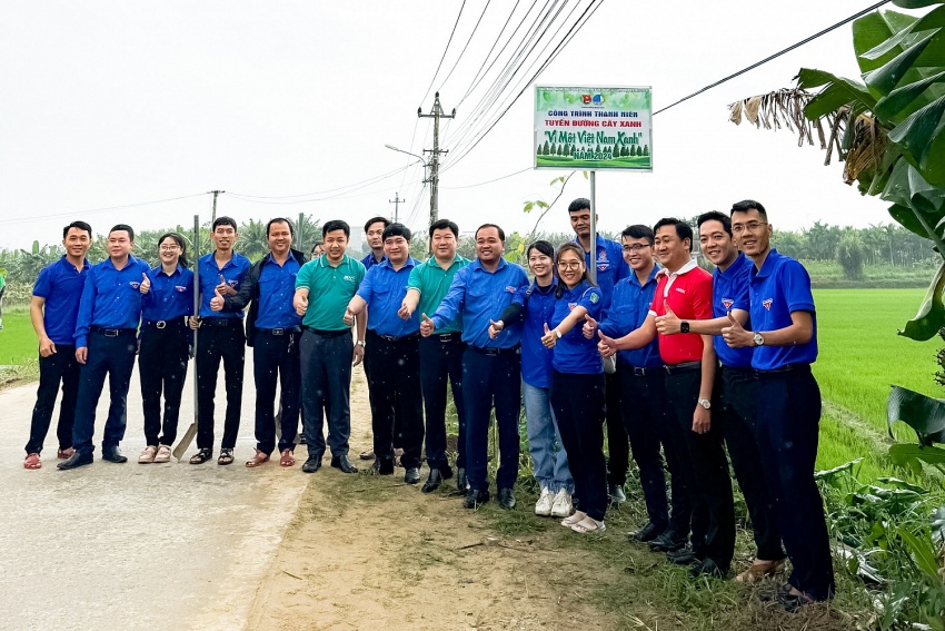 Đoàn PTSC Quảng Ngãi hưởng ứng chiến dịch “Xuân tình nguyện” năm 2024