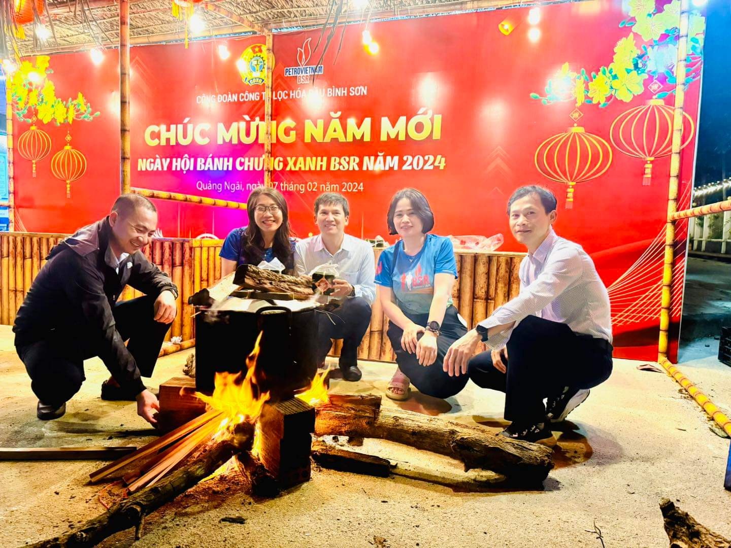 Công đoàn BSR tổ chức Ngày hội bánh chưng xanh 2024