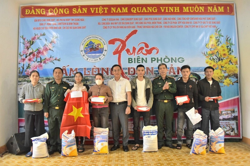 PTSC Quảng Ngãi và chương trình “Xuân biên phòng ấm lòng dân bản”
