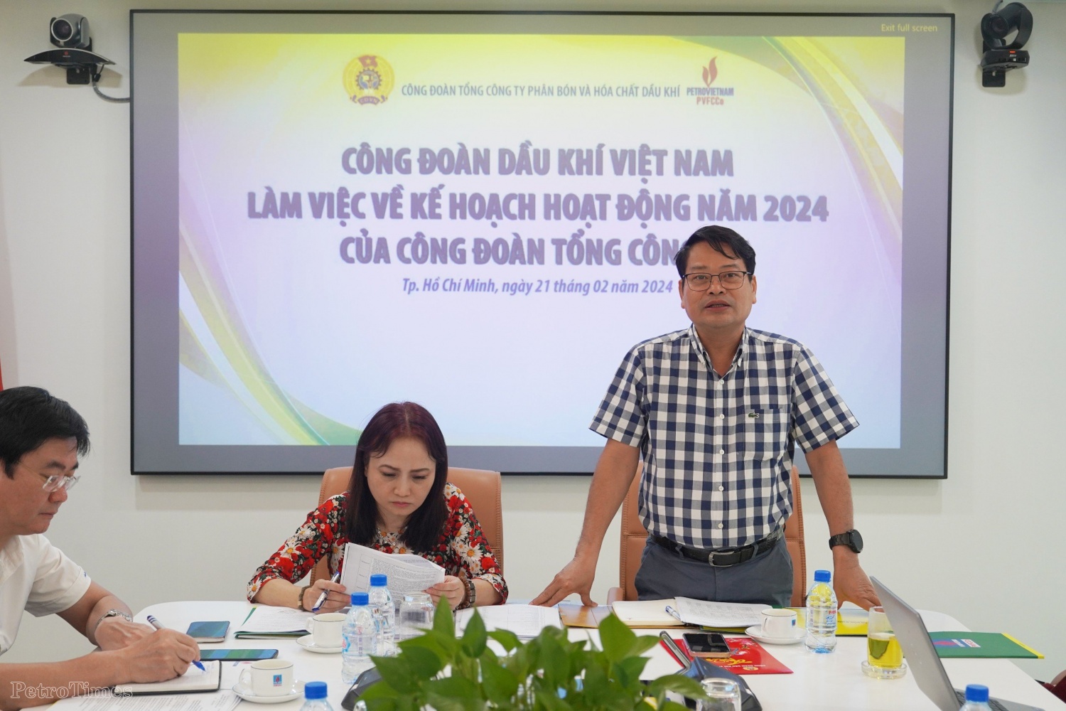 CĐ DKVN làm việc với PVFCCo về kế hoạch hoạt động năm 2024