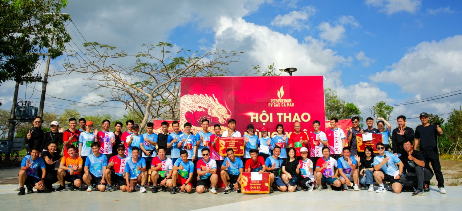 Hình 1. Hội thao Mừng Xuân 2024 – PV GAS CA MAU