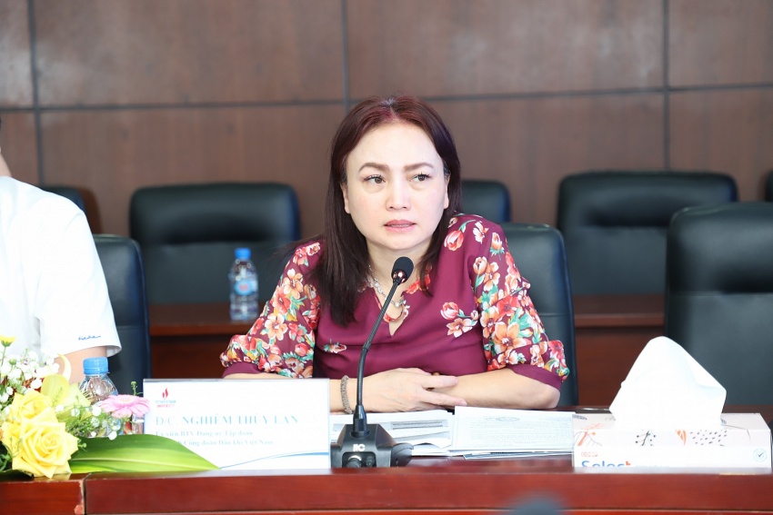 Công đoàn Dầu khí Việt Nam đến thăm và làm việc với Trường Đại học Dầu khí Việt Nam