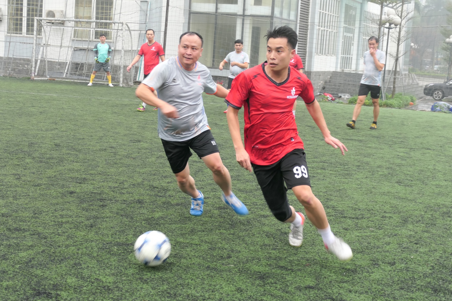 Bế mạc Giải bóng đá Cúp Tứ Hùng do Đoàn Thanh niên Cơ quan Tập đoàn Dầu khí Việt Nam tổ chức