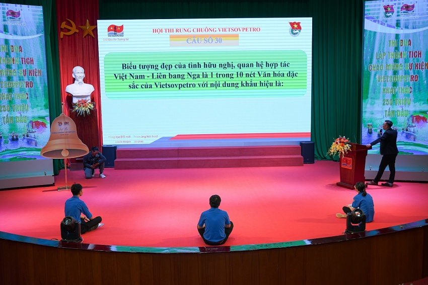 Sôi nổi Hội thi “Rung chuông Vietsovpetro” năm 2024