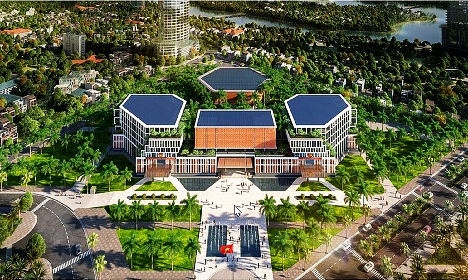 Khánh Hòa: Khởi công Dự án xây dựng trụ sở làm việc Tỉnh ủy, Đoàn ĐBQH và HĐND, UBND tỉnh