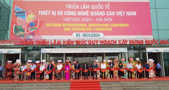 VietAd 2024: Cơ hội tiếp cận sản phẩm, công nghệ tiên tiến ngành quảng cáo