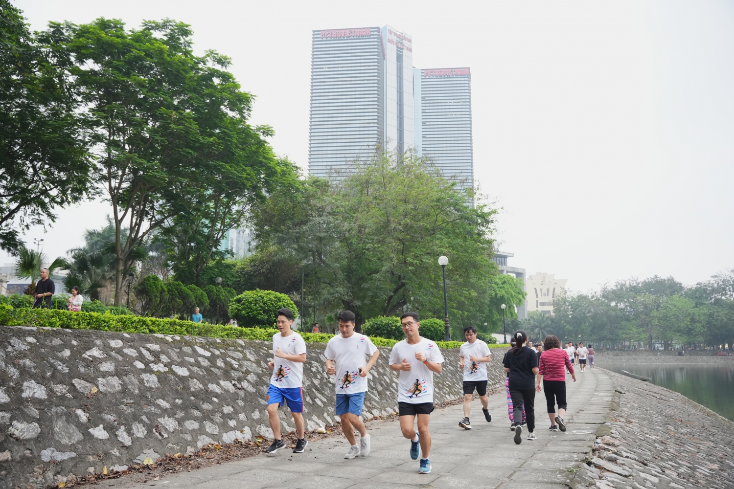 PVPGB hưởng ứng giải chạy bộ online “Xuân Dầu khí 2024”