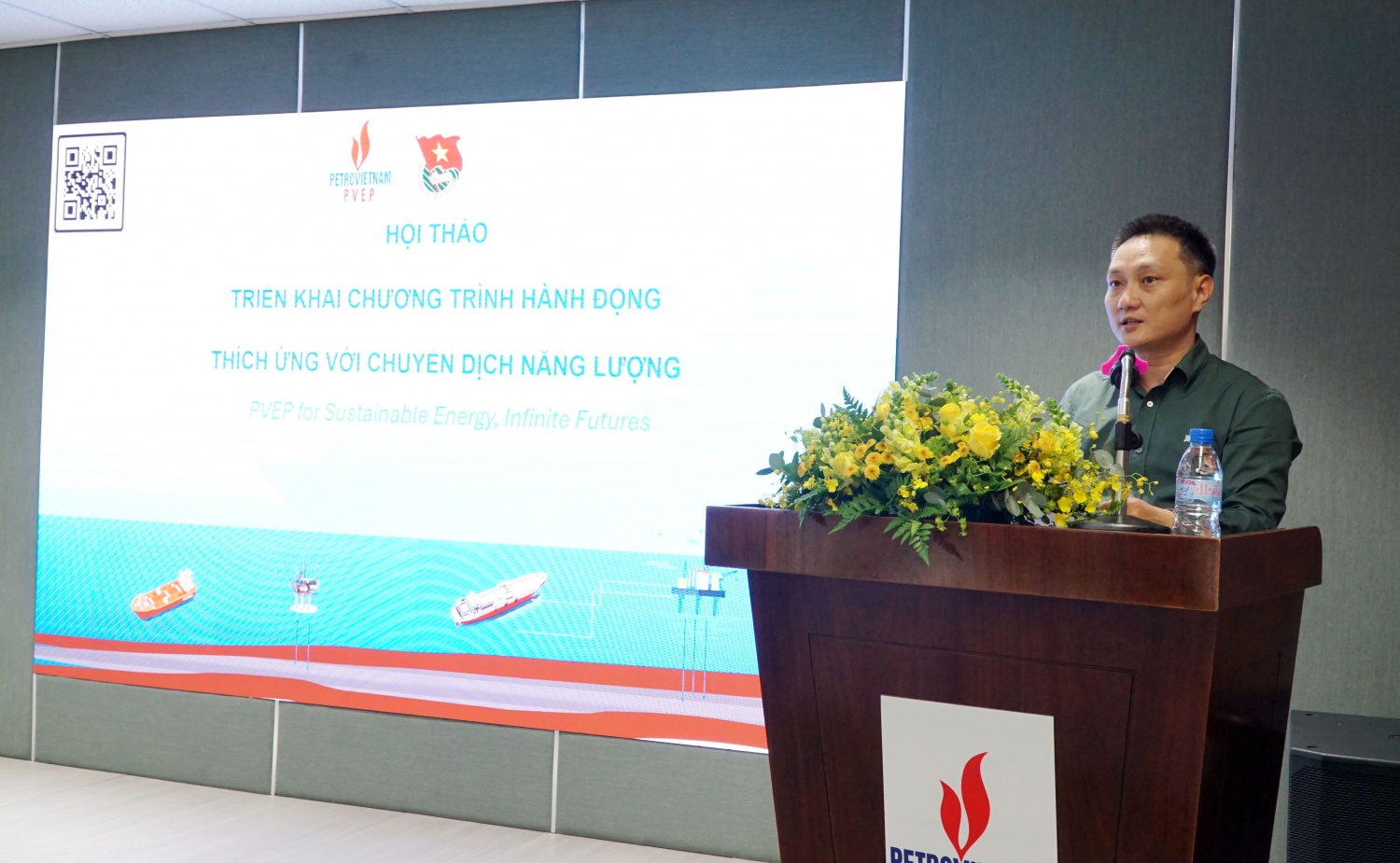 ông Đinh Thế Hùng – Trưởng Ban CN&ATMT PVEP ông Đinh Thế Hùng – Trưởng Ban CN&ATMT PVEP