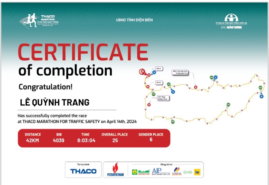 Petrovietnam đồng hành cùng giải chạy THACO Marathon Vì an toàn giao thông - Điện Biên Phủ 2024 Petrovietnam đồng hành cùng giải chạy THACO Marathon Vì an toàn giao thông - Điện Biên Phủ 2024