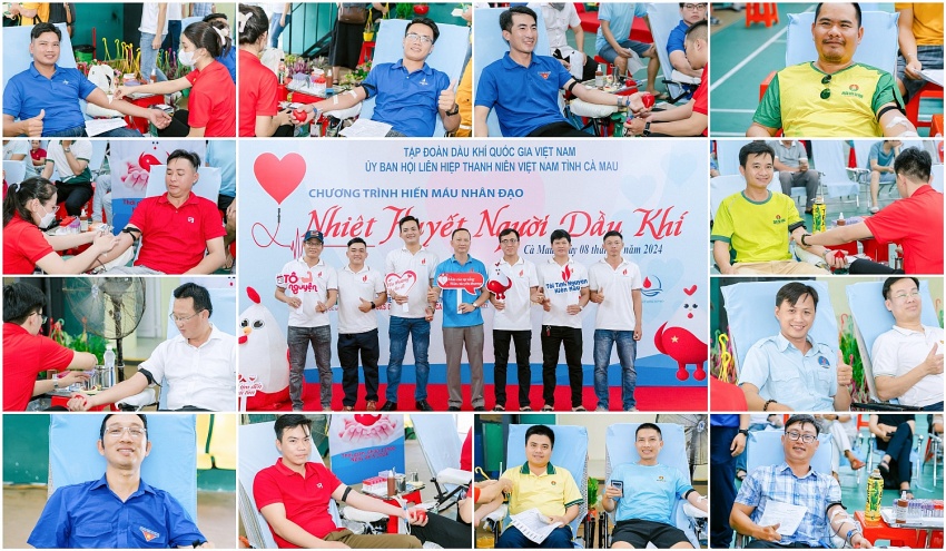 “Nhiệt huyết người Dầu khí” lan tỏa tại tỉnh Cà Mau