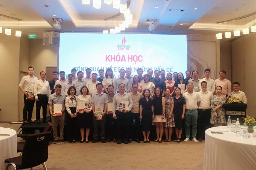 Petrovietnam tổ chức khóa học tổng quan về ESG và những vấn đề đặt ra