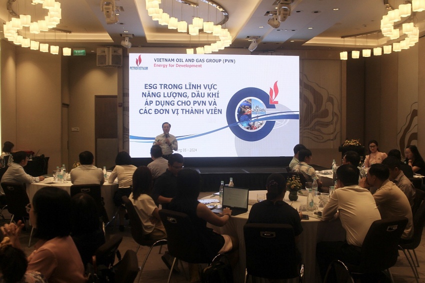 Petrovietnam tổ chức khóa học tổng quan về ESG và những vấn đề đặt ra