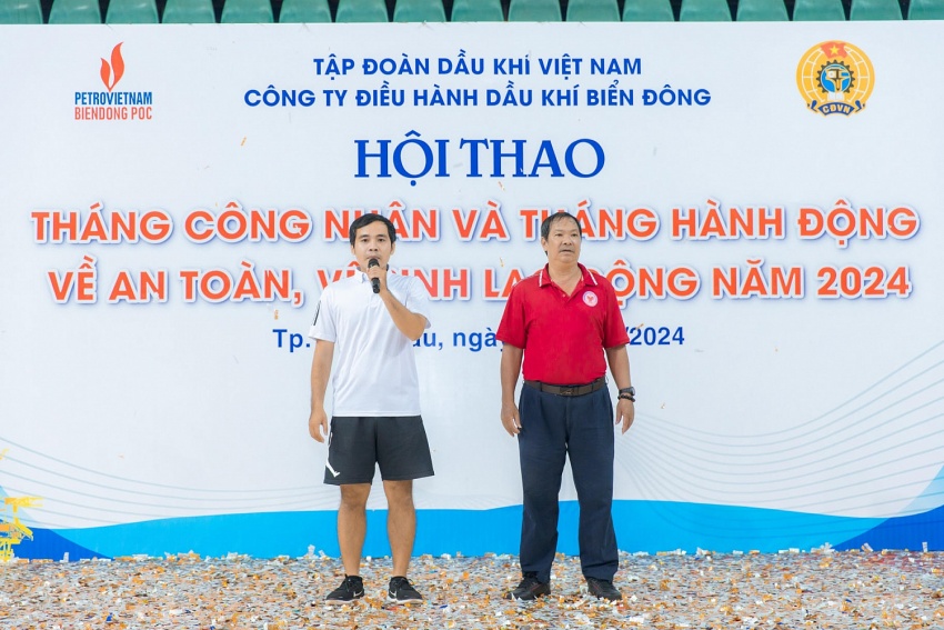 Hội thao BIENDONG POC năm 2024 chào mừng Tháng Công nhân, Tháng hành động về ATVSLĐ
