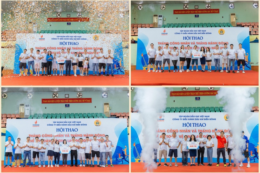 Hội thao BIENDONG POC năm 2024 chào mừng Tháng Công nhân, Tháng hành động về ATVSLĐ