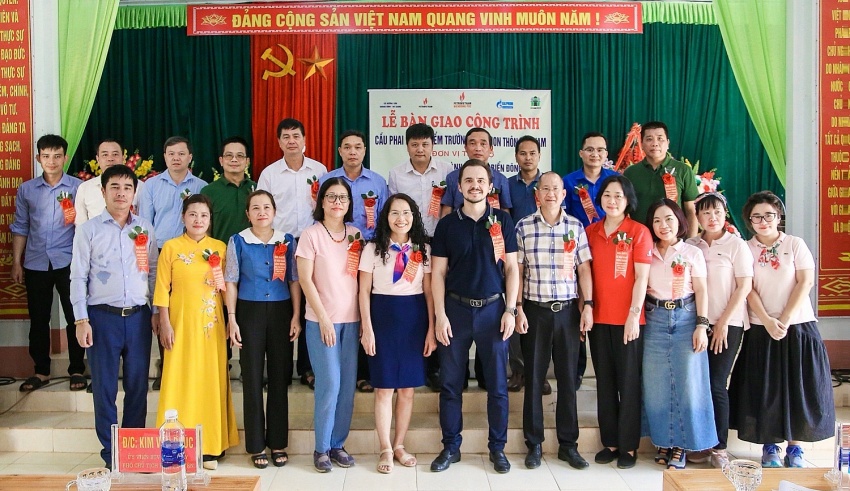 Khánh thành cầu, đường dân sinh tại Hà Giang do BIENDONG POC tài trợ