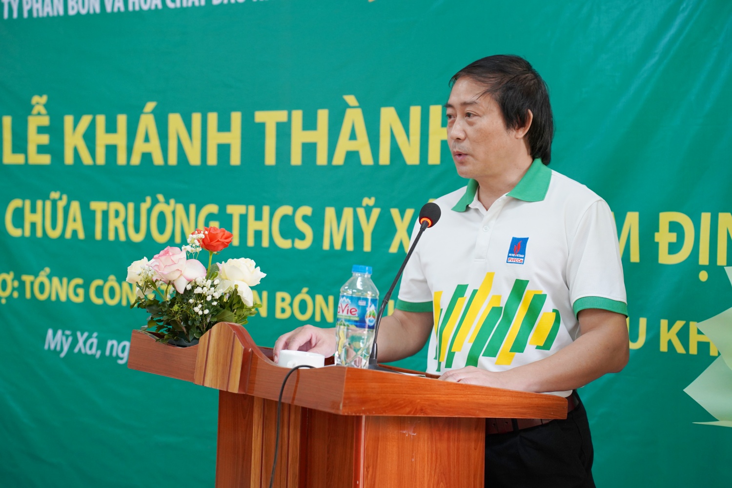 Khánh thành dự án cải tạo, sửa chữa trường THCS Mỹ Xá do PVFCCo tài trợ