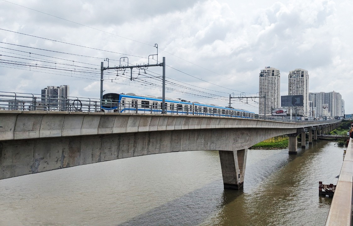 [Chùm ảnh] Hình ảnh toàn tuyến Metro số 1 sau hơn 10 năm khởi công