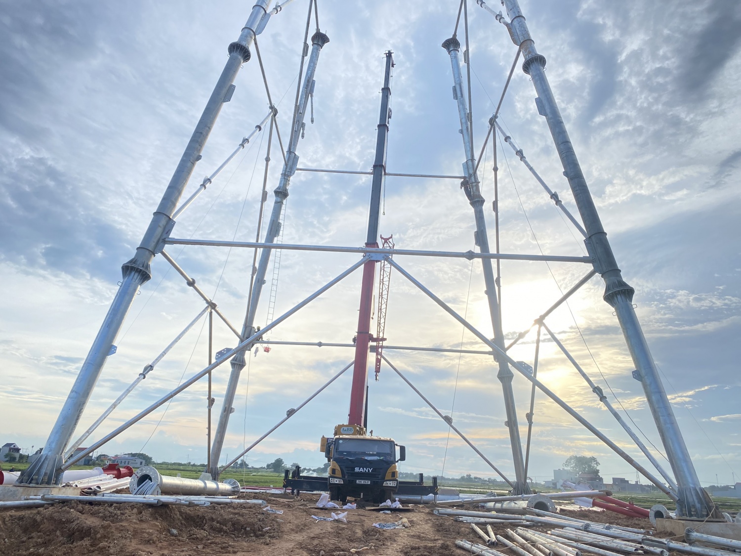 DOBC - PETROCONs tham gia xây dựng đường dây 500kV mạch 3 đoạn Nam Định I - Thanh Hóa