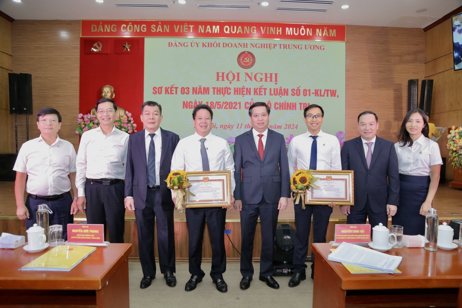 Đảng uỷ Khối Doanh nghiệp Trung ương sơ kết 3 năm thực hiện Kết luận số 01-KL/TW