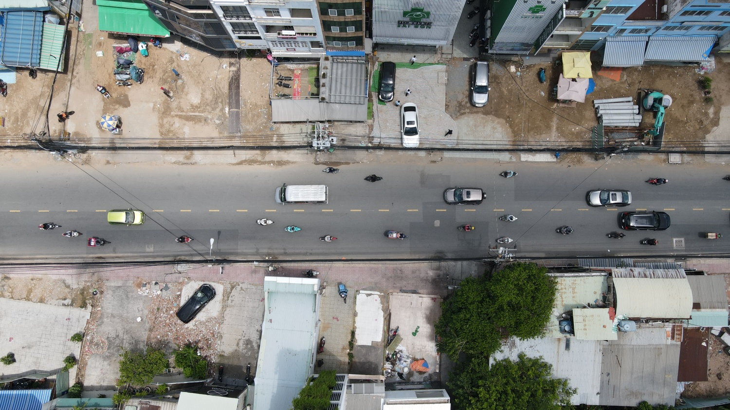 [Chùm ảnh] Hiện trạng mặt bằng thi công tuyến Metro số 2