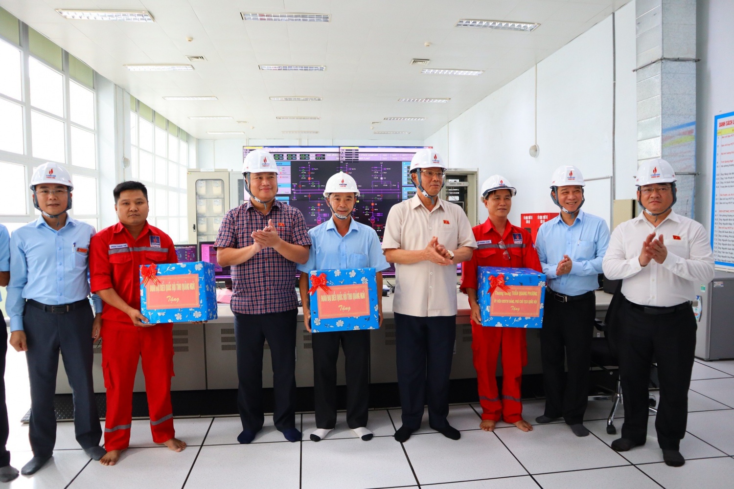 Thượng tướng Trần Quang Phương - Phó Chủ tịch Quốc hội thăm và làm việc tại Thủy điện Đakđrinh