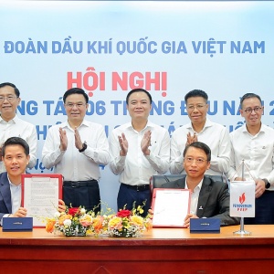 PV GAS và PVEP ký kết Bản ghi nhớ về thỏa thuận cung cấp và tiêu thụ khí mỏ Kỳ Lân, Lô 103&107