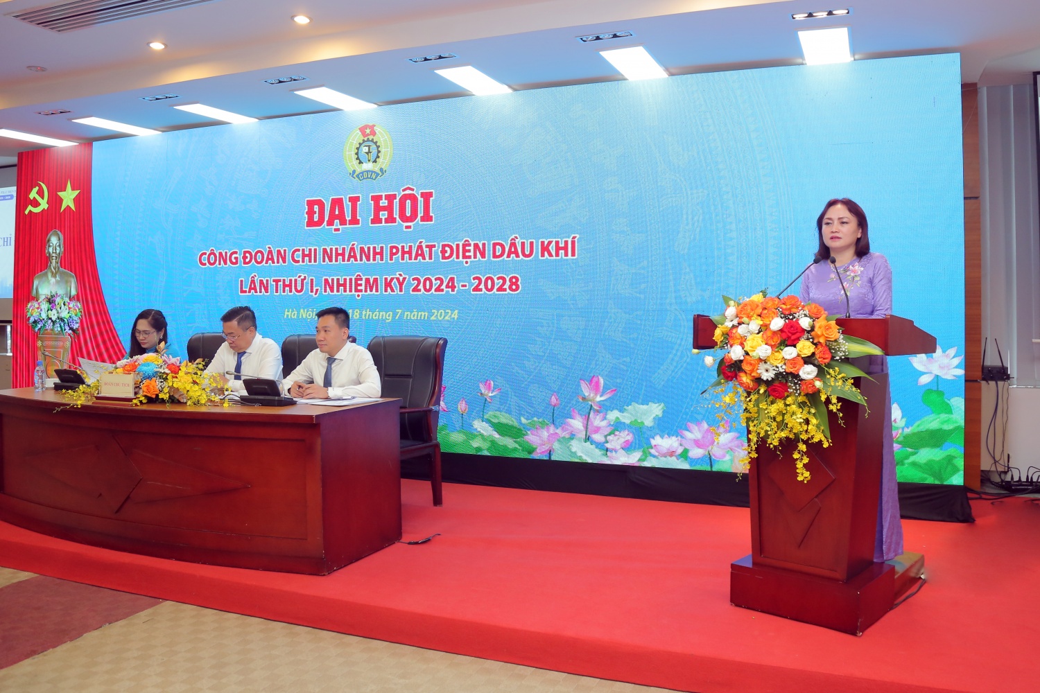 Đại hội Công đoàn PVPGB lần thứ I nhiệm kỳ 2024-2028: "Khát vọng - Chuyên nghiệp - An toàn - Gắn kết"