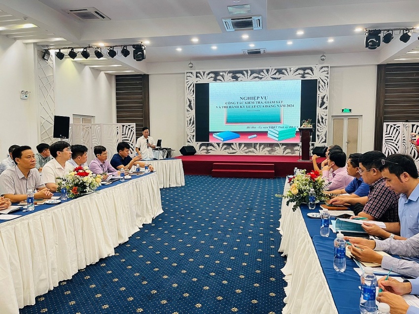 Đảng ủy Vietsovpetro tổ chức Hội nghị tập huấn nghiệp vụ công tác xây dựng Đảng năm 2024