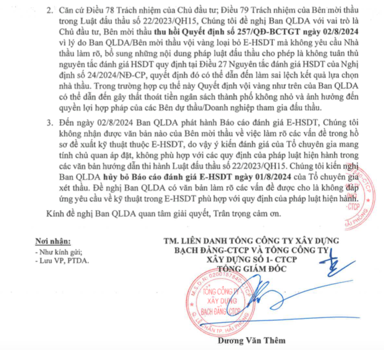 Xây dựng Bạch Đằng trượt gói thầu 358 tỷ tại Đà Nẵng vì “không trung thực”?