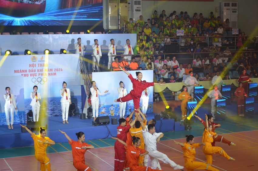 Tưng bừng khai mạc Hội thao ngành Dầu khí khu vực phía Nam năm 2024 Hội thao ngành Dầu khí khu vực phía Nam năm 2024