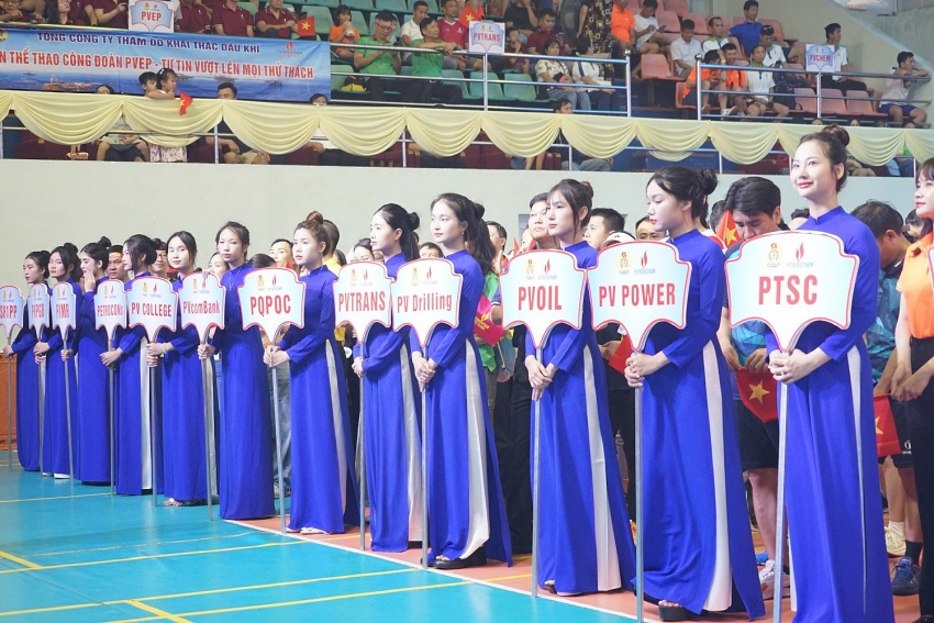 Tưng bừng khai mạc Hội thao ngành Dầu khí khu vực phía Nam năm 2024 Hội thao ngành Dầu khí khu vực phía Nam năm 2024