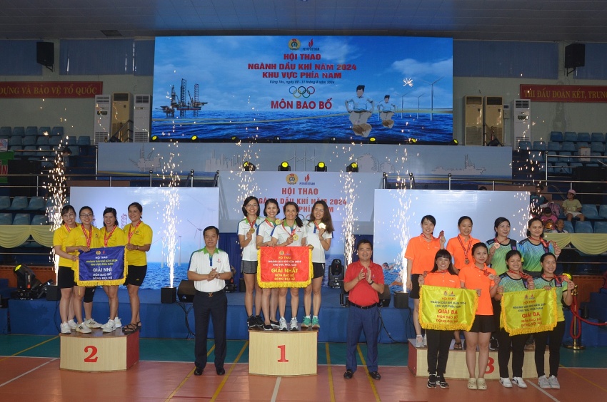 Chùm ảnh: Lễ Khai mạc Hội thao ngành Dầu khí khu vực phía Nam năm 2024 Chùm ảnh: Lễ Khai mạc Hội thao ngành Dầu khí khu vực phía Nam năm 2024
